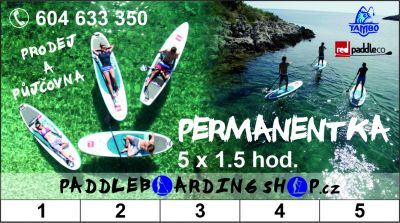 Paddleboardy - PERMANENTKY